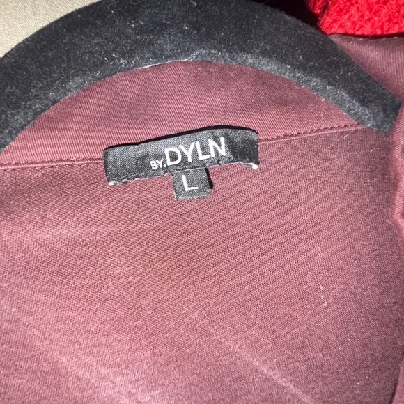 By.DYLN Vaeda Plum Jacket - Picture 3 of 4